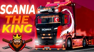 ETS2 MODS SCANIA NG THE KING OF THE ROAD 148 [upl. by Bern65]