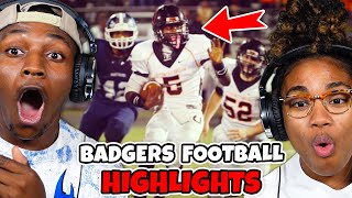 THEE BLACKBADGER HIGH SCHOOL FOOTBALL HIGHLIGHTS REACTION [upl. by Einafpets171]