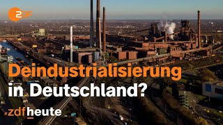 Energiekosten Rohstoffe Inflation Stresstest für den Wirtschaftsstandort Deutschland  ZDFwiso [upl. by Maje]