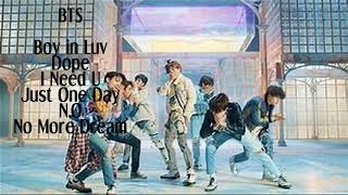 BTS SONGS PLAYLIST [upl. by Newfeld]