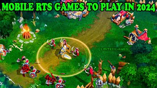 5 NEW RTS Games On Android iOS 2024 [upl. by Barren186]