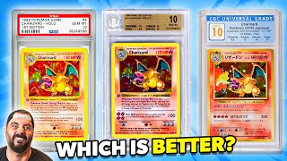 BEST Grading Company For VALUE  Pokemon Cards [upl. by Eglanteen]