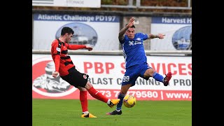 Peterhead 11 Clyde  Matthew Elsdon Goal [upl. by Brittan]