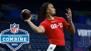 Best of Quarterback Workouts at the 2023 Scouting Combine [upl. by Niala]