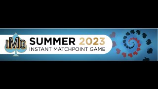 ACBL Instant Matchpoint Game 2023 Boards 1  10 [upl. by Peppy]