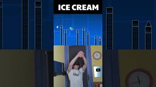 Geometry Dash Ice Cream 🤣😳 shorts [upl. by Richie]