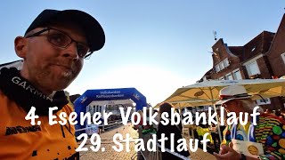 4 Esenser Volksbanklauf  29 Stadtlauf [upl. by Aittam]