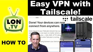 Tailscale is the Easiest Personal VPN Solution  Securely connect to your home devices remotely [upl. by Latty800]