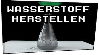 Mit Alufolie Wasserstoff herstellen Aluminium  Natronlauge  Techtastisch 03 [upl. by Nodnek]