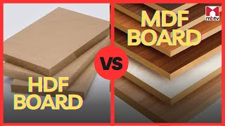 HDF vs MDF Boards Which is better mdfboard [upl. by Sabine]