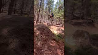 Terranova Tuggeranong pines mtb first jump [upl. by Erreit662]