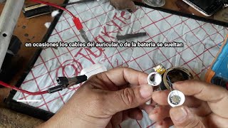 Reparar airpods  CABLES SUELTOS EN AURICULARES BLUETOOTH [upl. by Natsirk]