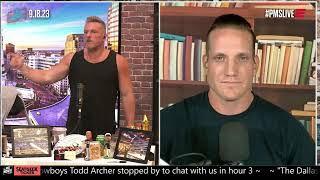 The Pat McAfee Show  Monday September 18th 2023 [upl. by Aicen]