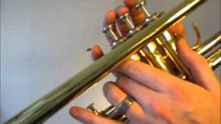 Learn to play C major scale on trumpet [upl. by Marks]