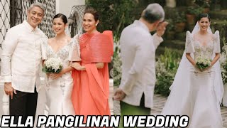 MARICEL LAXA amp ANTHONY PANGILINAN DAUGHTER WEDDING  ELLA PANGILINAN amp ENRIQUE MIRANDA WEDDING ❤️ [upl. by Reinaldo]