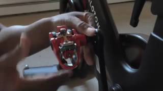 How to change the pedals on a Peloton bike [upl. by Stefania]