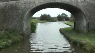 Shropshire Union Canal  Shebdon to The Anchor Inn [upl. by Niemad]