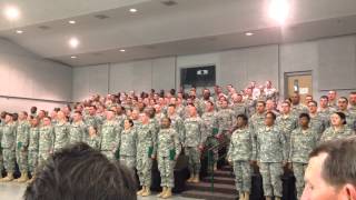 Creed of the NonCommissioned Officer NCO  Pauls Warrior Leader Course Graduation  24JAN14 [upl. by Teemus468]