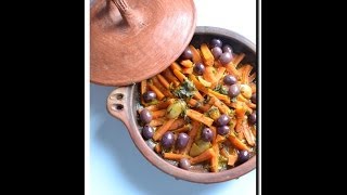 Cuisine Marocaine tajine de poulet aux carottes et aux olives [upl. by Pollack184]