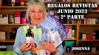 REGALOS REVISTAS JUNIO 2023 2ª PARTE [upl. by Ahsropal]