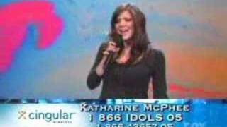 American Idol season 5  Katharine McPhee  Think [upl. by Etnom]