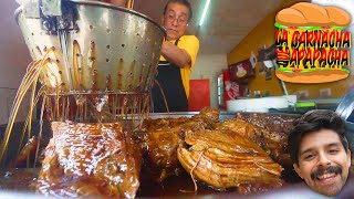 Chile relleno con CARNITAS estilo MICHOACÁN  La garnacha que apapacha [upl. by Jacey]