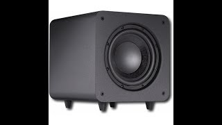 Polk Audio PSW111 subwoofer  great bass how sound loud [upl. by Karney]