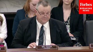 Jon Tester Leads Senate Veterans Affairs Committee Hearing On ‘Ensuring Equity For Women Veterans’ [upl. by Yenhoj944]