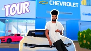 WALKTHROUGH🚗SIMS 4 CHEVROLET CAR DEALERSHIP part 1 [upl. by Peednam]