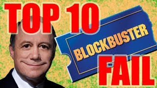 Top 10 Reasons Why BLOCKBUSTER FAILED [upl. by Bristow]