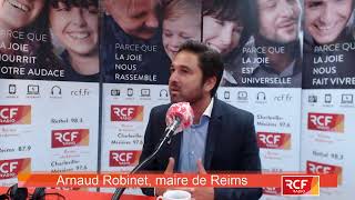 Arnaud Robinet maire de Reims [upl. by Ibson]