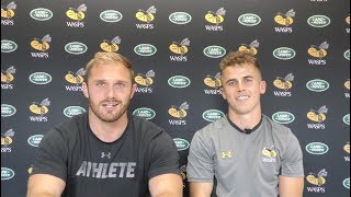 Joe Atkinson and Billy Searle preview Leicester Tigers [upl. by Laddie]