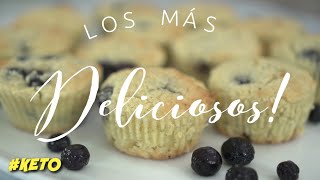 LA MEJOR RECETA DE MUFFINS KETO  MAGDALENAS  SIN AZÚCAR  DIETA CETOGÉNICA  KETO  LOWCARB [upl. by Yenitsed]