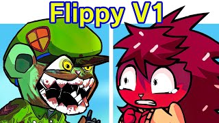 Friday Night Funkin VS Flippy Flipped Out V1 FULL WEEK  Cutscenes FNF Mod Happy Tree Friends [upl. by Sidonnie758]