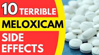 10 TERRIBLE MELOXICAM SIDE EFFECTS 😱💥 [upl. by Grose]