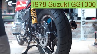 Suzuki GS1000 starting [upl. by Aramoix26]