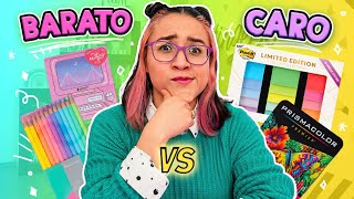 PAPELERÍA BONITA BARATA VS CARA ✏️✨ ¿Cuál es mejor x Craftingeek [upl. by Docia]