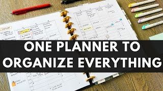 One Planner To Organize My Entire Life  Monthly Flip Through oneplanner lifeorganized [upl. by Seraphine329]