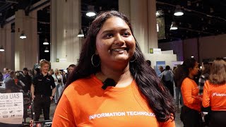 Metropolia at Studia fair – Student Ambassador Janani [upl. by Nerdna]