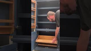 Charming 6 Door Cambridge Larder Cupboard with 3 spice racks furniture larders renovation [upl. by Lyram]