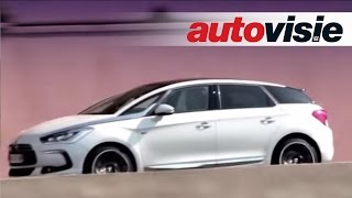 Citroën DS5 review  by Autovisie TV [upl. by Yenatirb483]