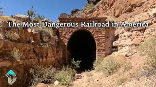 Exploring an Abandoned Railroad and the Johnson Canyon Tunnel [upl. by Meadow]