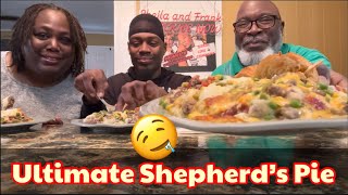 Ultimate Shepherd’s Pie Mukbang [upl. by Race485]