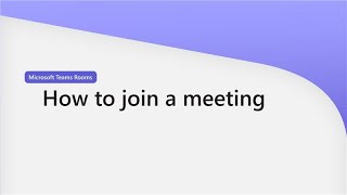 Microsoft Teams Rooms Walkthrough 2 of 5  Joining the Meeting [upl. by Notreve]