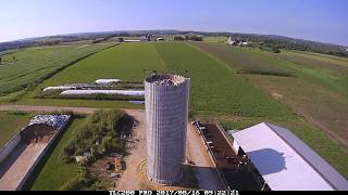 Building a silo  time lapse [upl. by Marks]