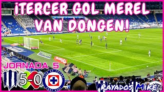 ¡TERCER GOL MEREL VAN DONGEN  Rayadas 50 Cruz Azul J5 Liga MX Femenil Cl 2024  Rayados Mike [upl. by Carlton655]