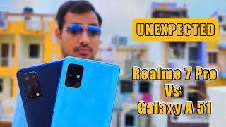 realme 7 pro vs samsung a51 camera comparison  realme 7 pro vs samsung a51 [upl. by Gilead]