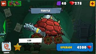 Car Eats Car 3  Unlock TURTLE new location quotcanalizationquot  Хищные Машины [upl. by Icam657]