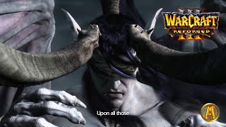 Illidan Frozen Throne Cinematic 2020  All Sentinel Campaign Cutscenes Warcraft III Reforged [upl. by Assirahs]