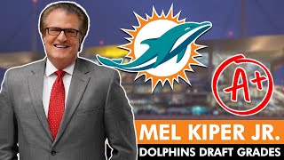 Mel Kiper’s 2024 NFL Draft Grades For The Miami Dolphins [upl. by Anahsek]